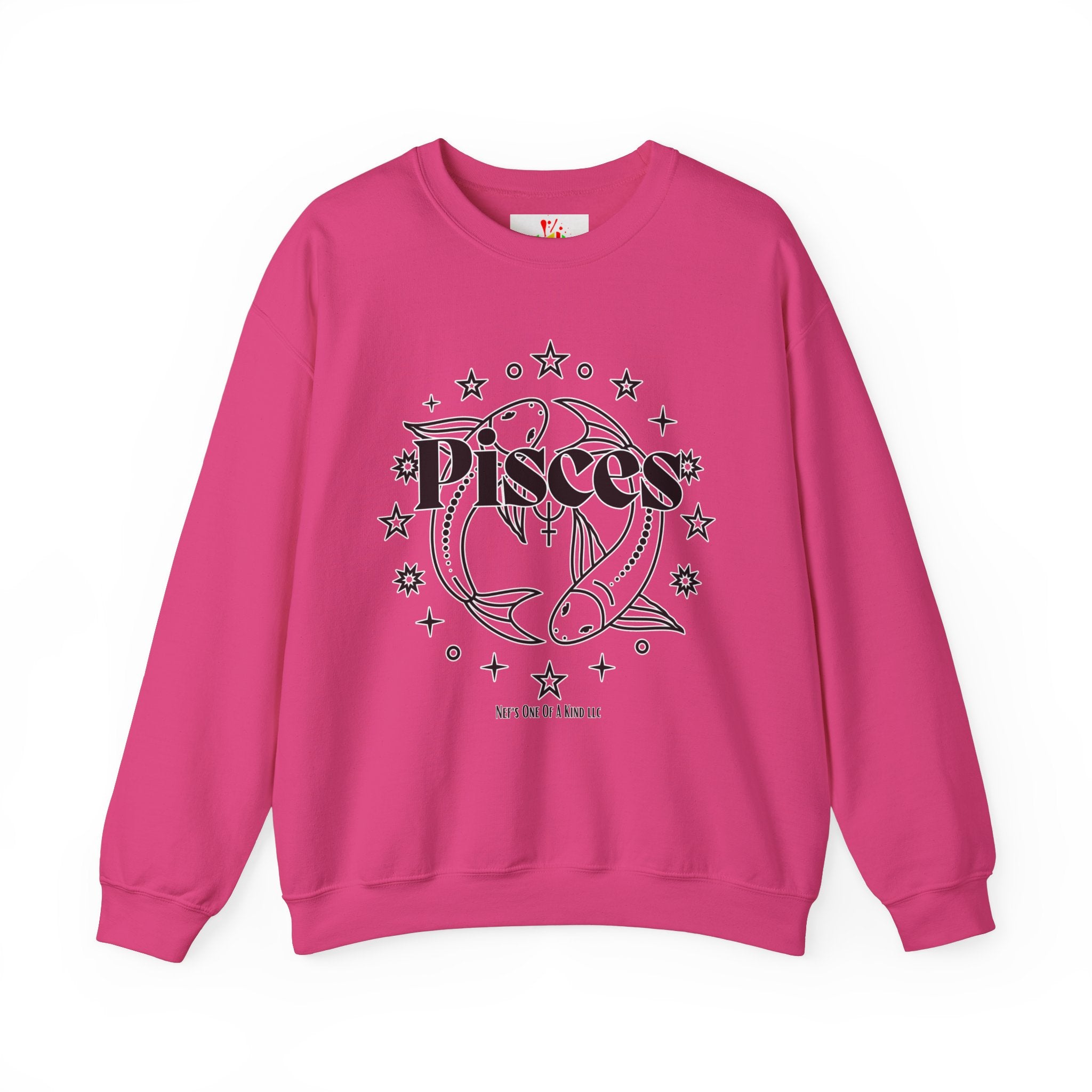 Pisces Unisex Casual Crewneck Sweatshirt